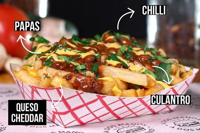 Chilli cheese fries